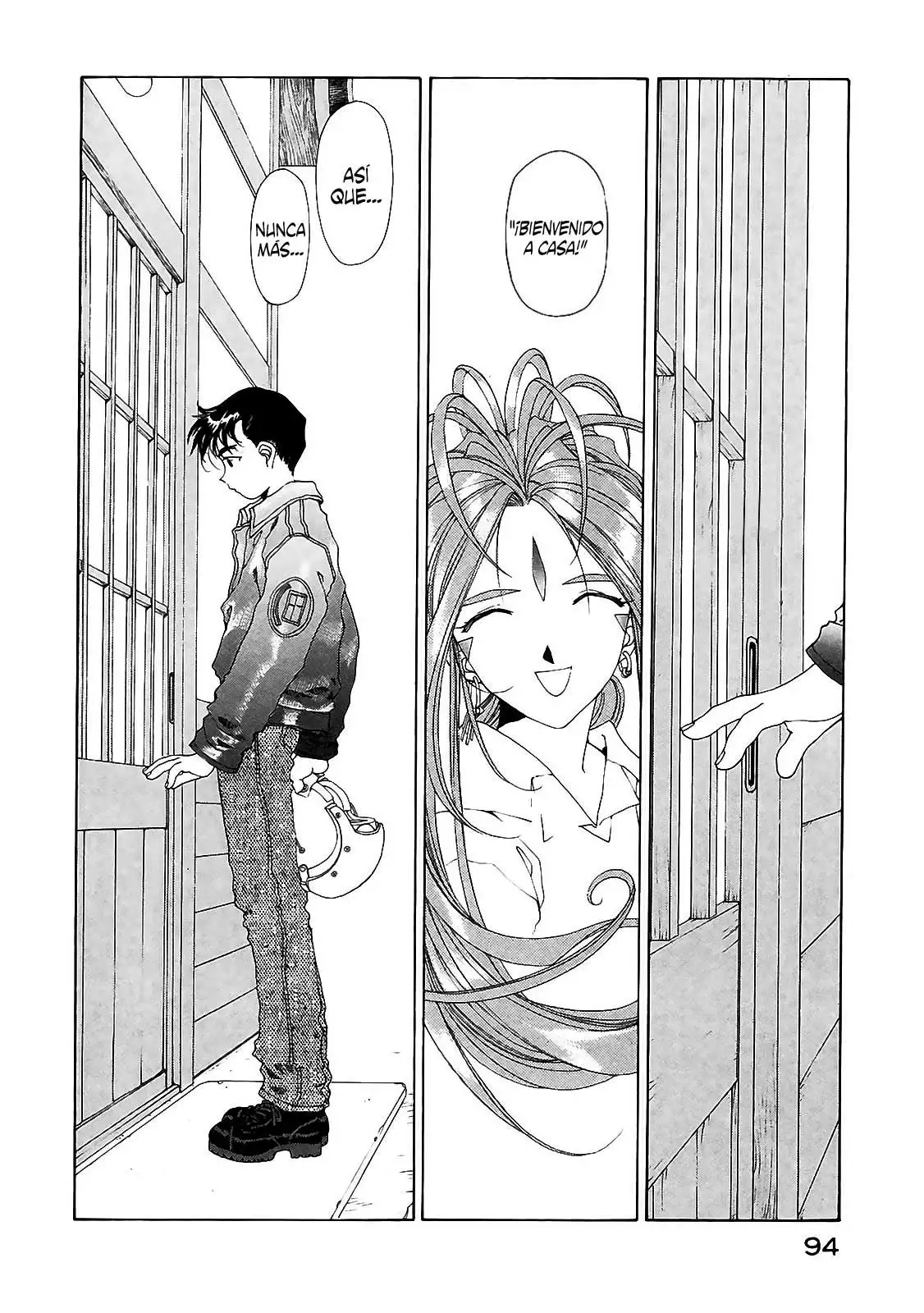 Aa! Megami-sama! capítulo 85, página 34