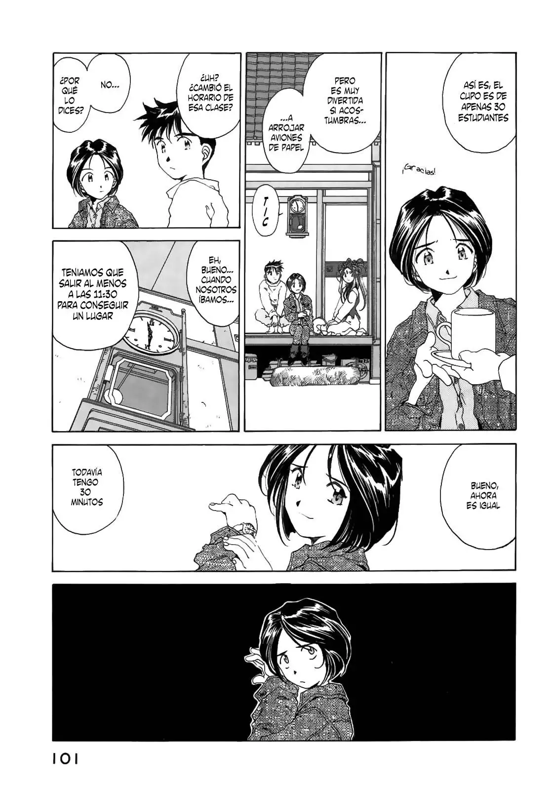 Aa! Megami-sama! capítulo 86, página 5