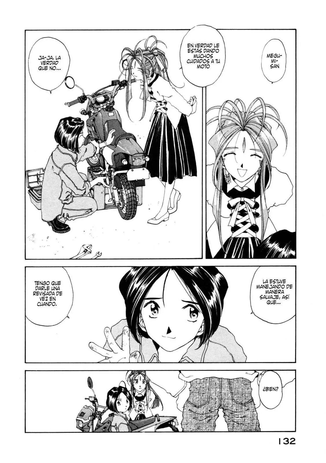 Aa! Megami-sama! capítulo 87, página 14