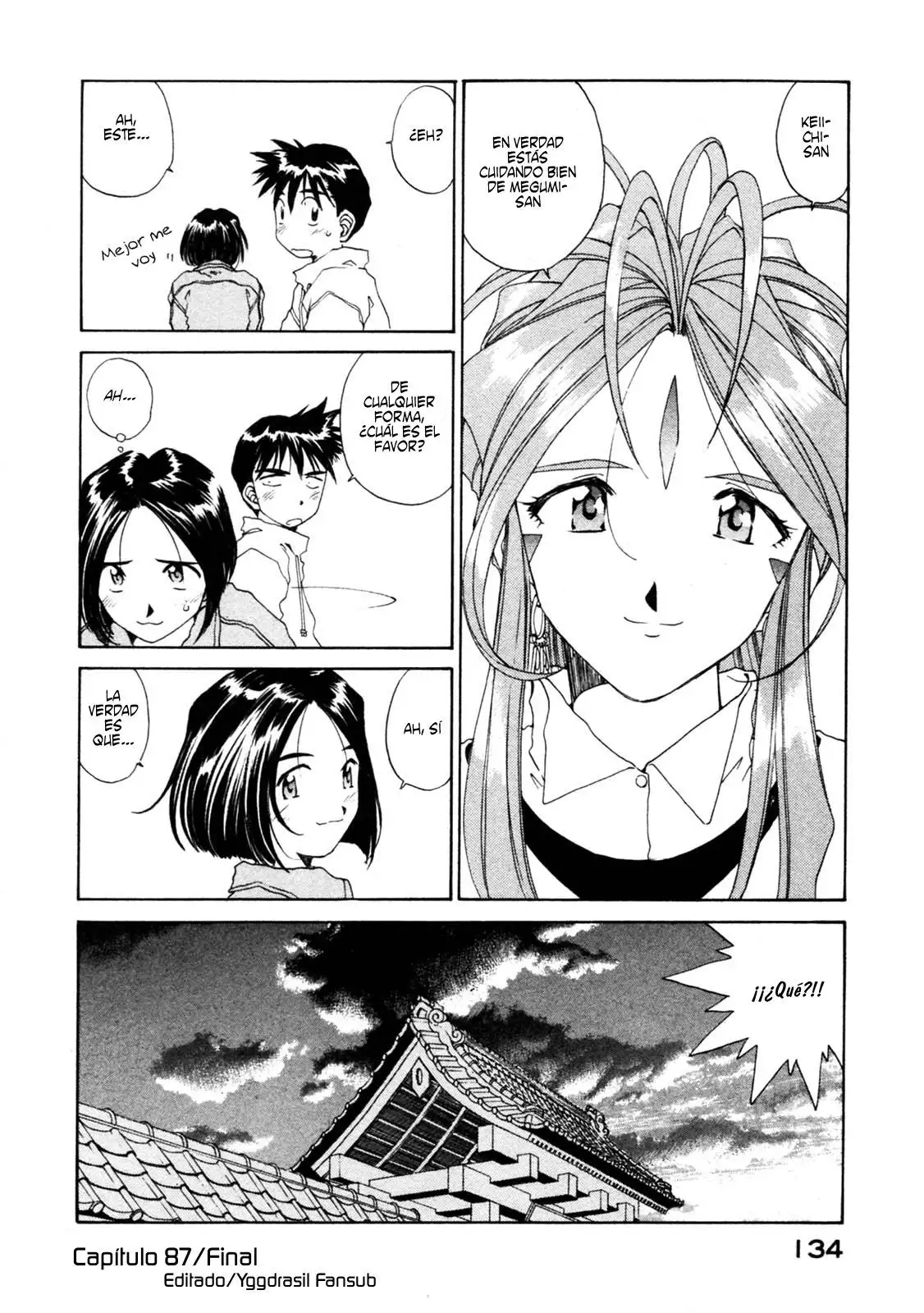Aa! Megami-sama! capítulo 87, página 16