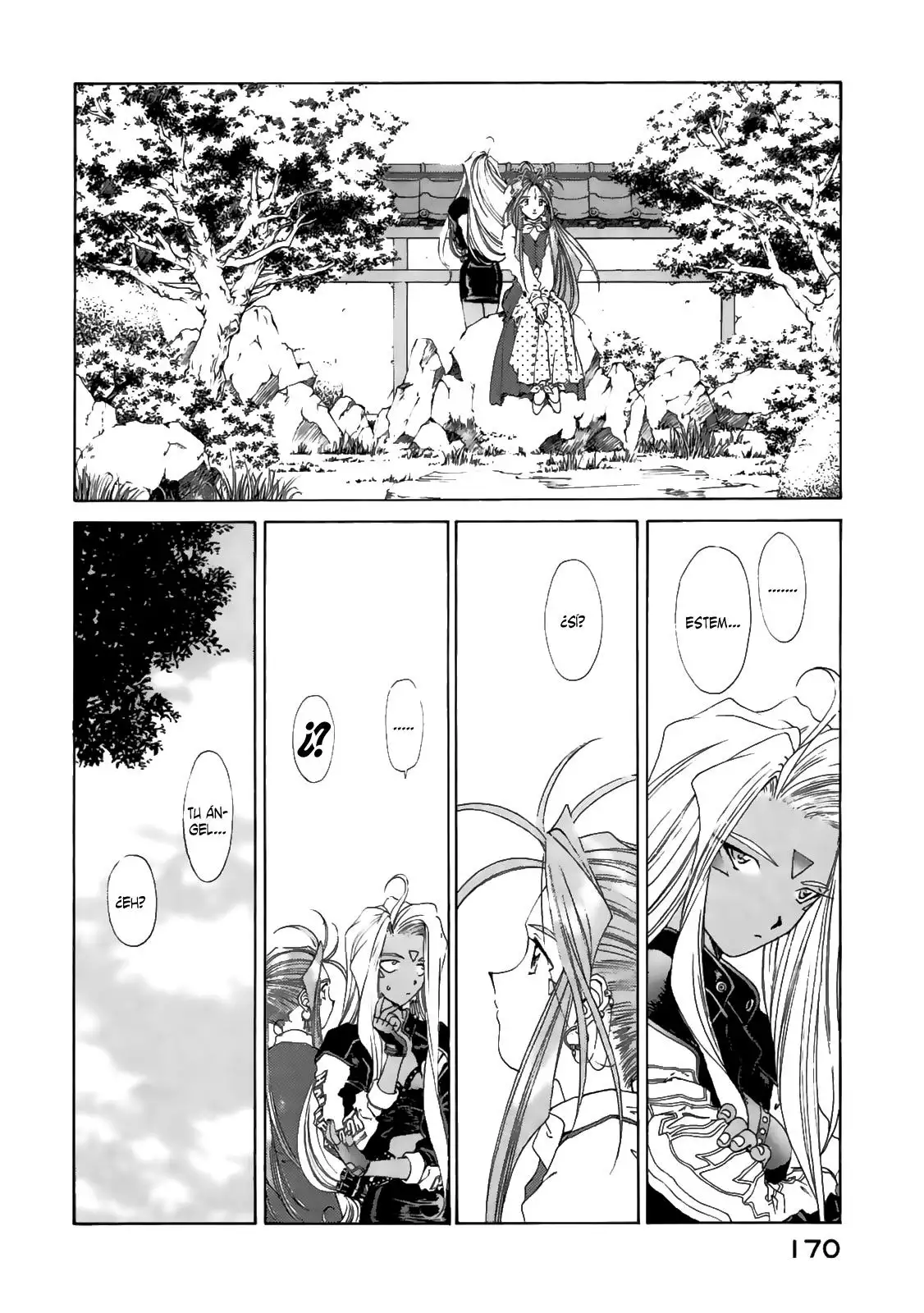 Aa! Megami-sama! capítulo 89, página 10