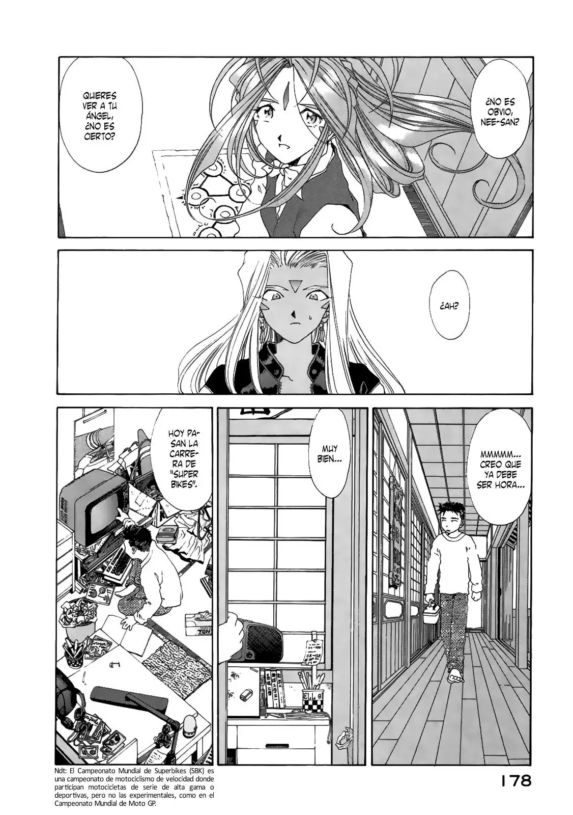 Aa! Megami-sama! capítulo 89, página 18