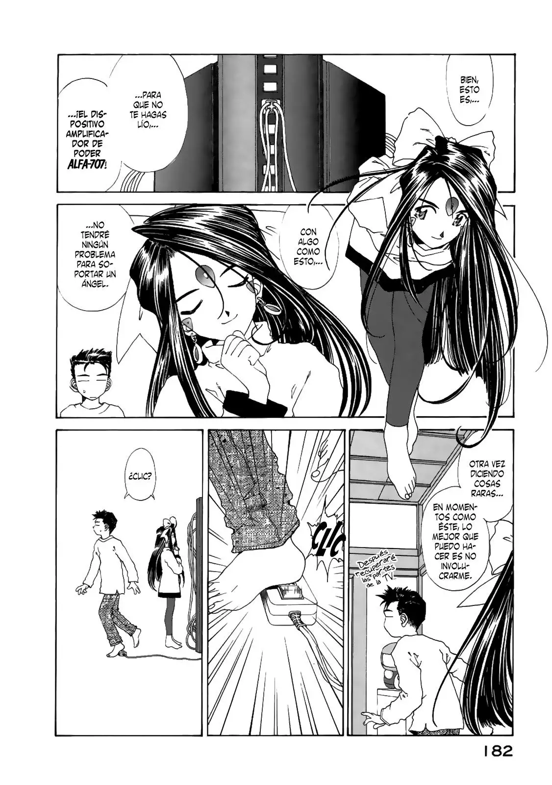 Aa! Megami-sama! capítulo 89, página 22