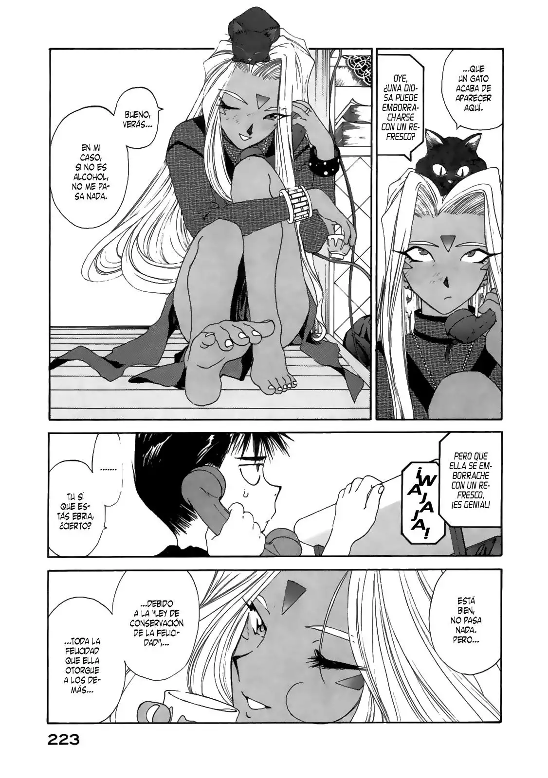 Aa! Megami-sama! capítulo 90, página 24