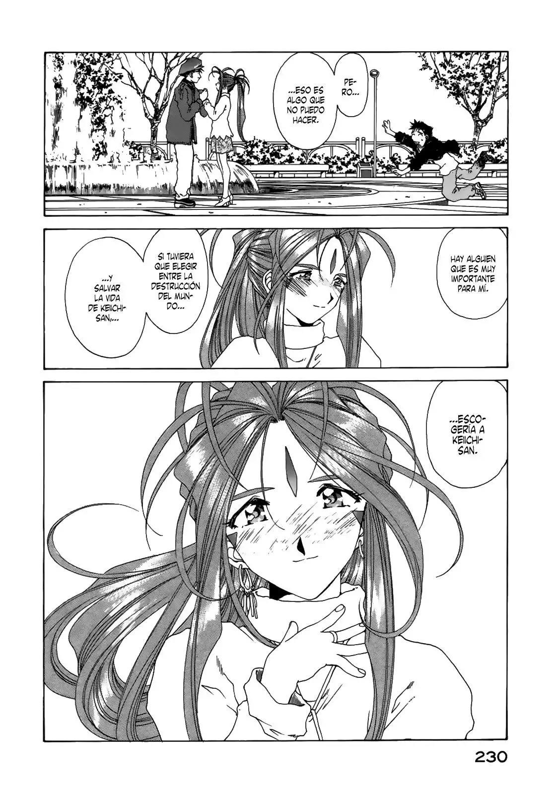 Aa! Megami-sama! capítulo 90, página 31