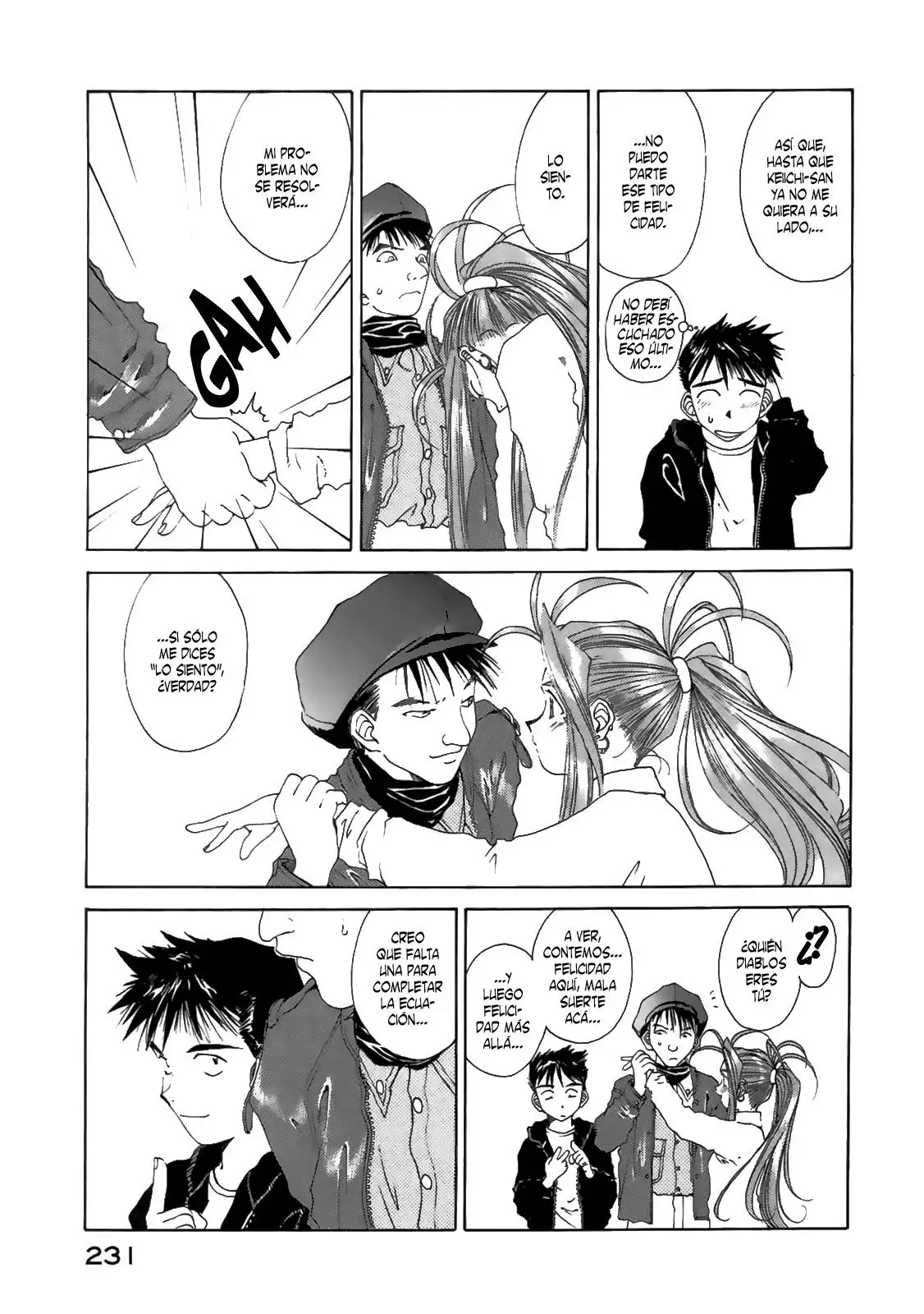 Aa! Megami-sama! capítulo 90, página 32