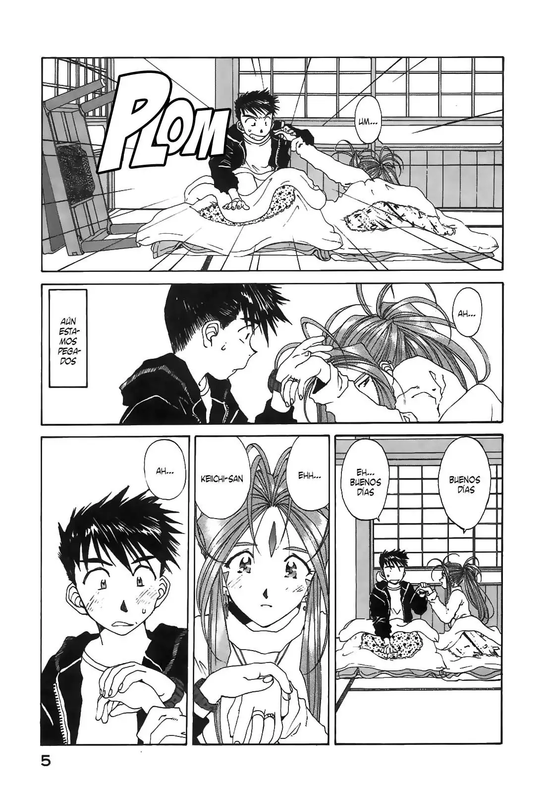Aa! Megami-sama! capítulo 91, página 5