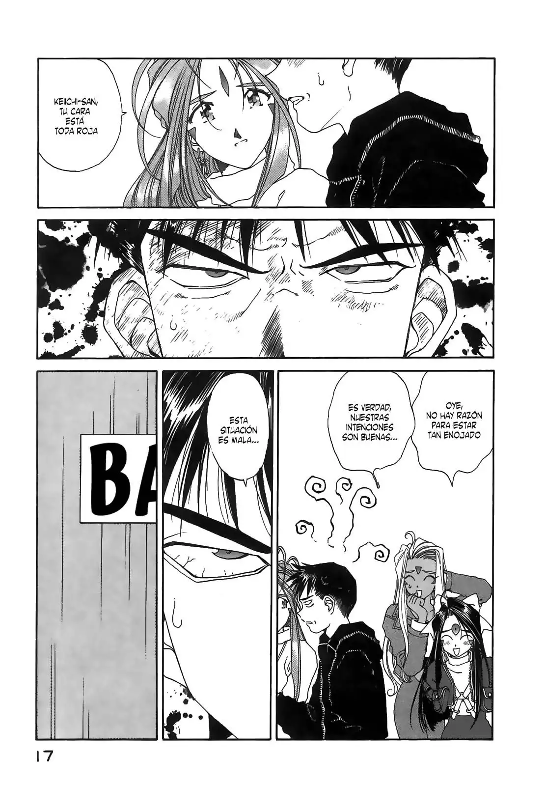 Aa! Megami-sama! capítulo 91, página 17
