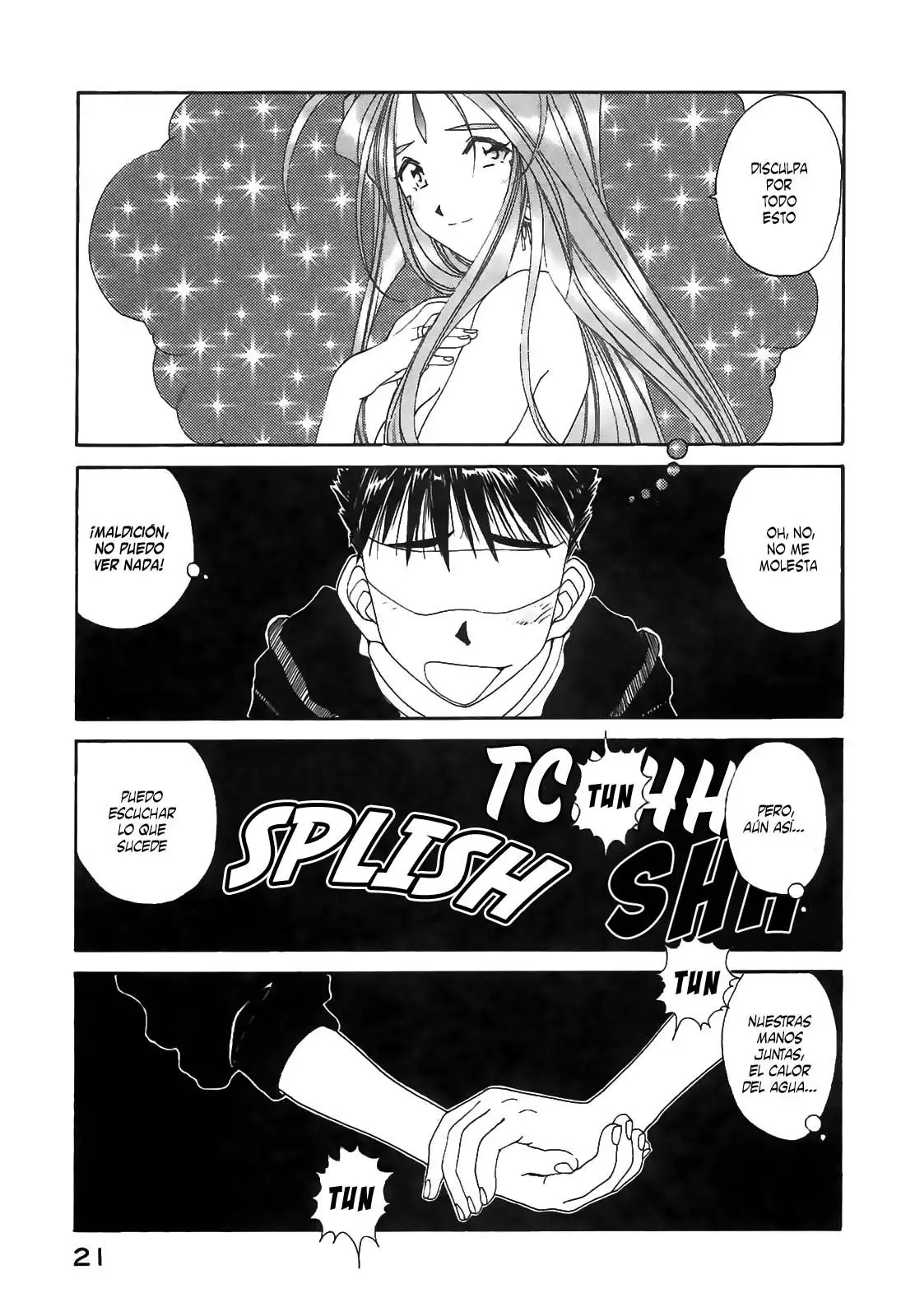 Aa! Megami-sama! capítulo 91, página 21