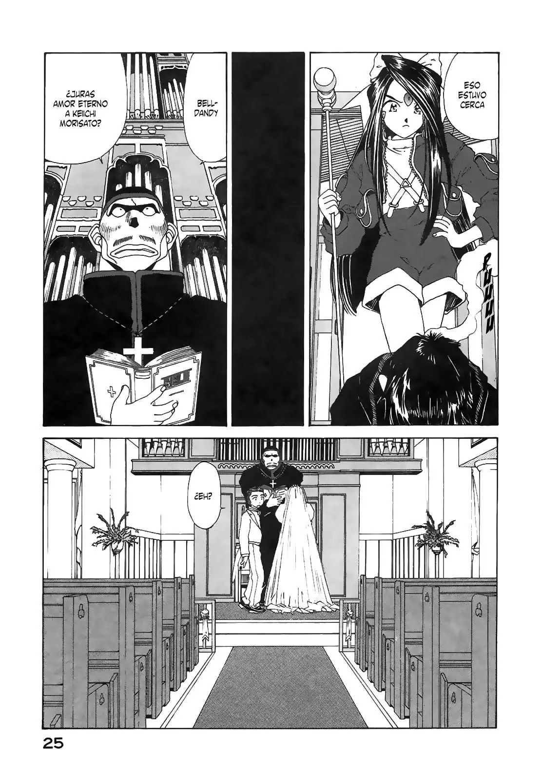 Aa! Megami-sama! capítulo 91, página 25