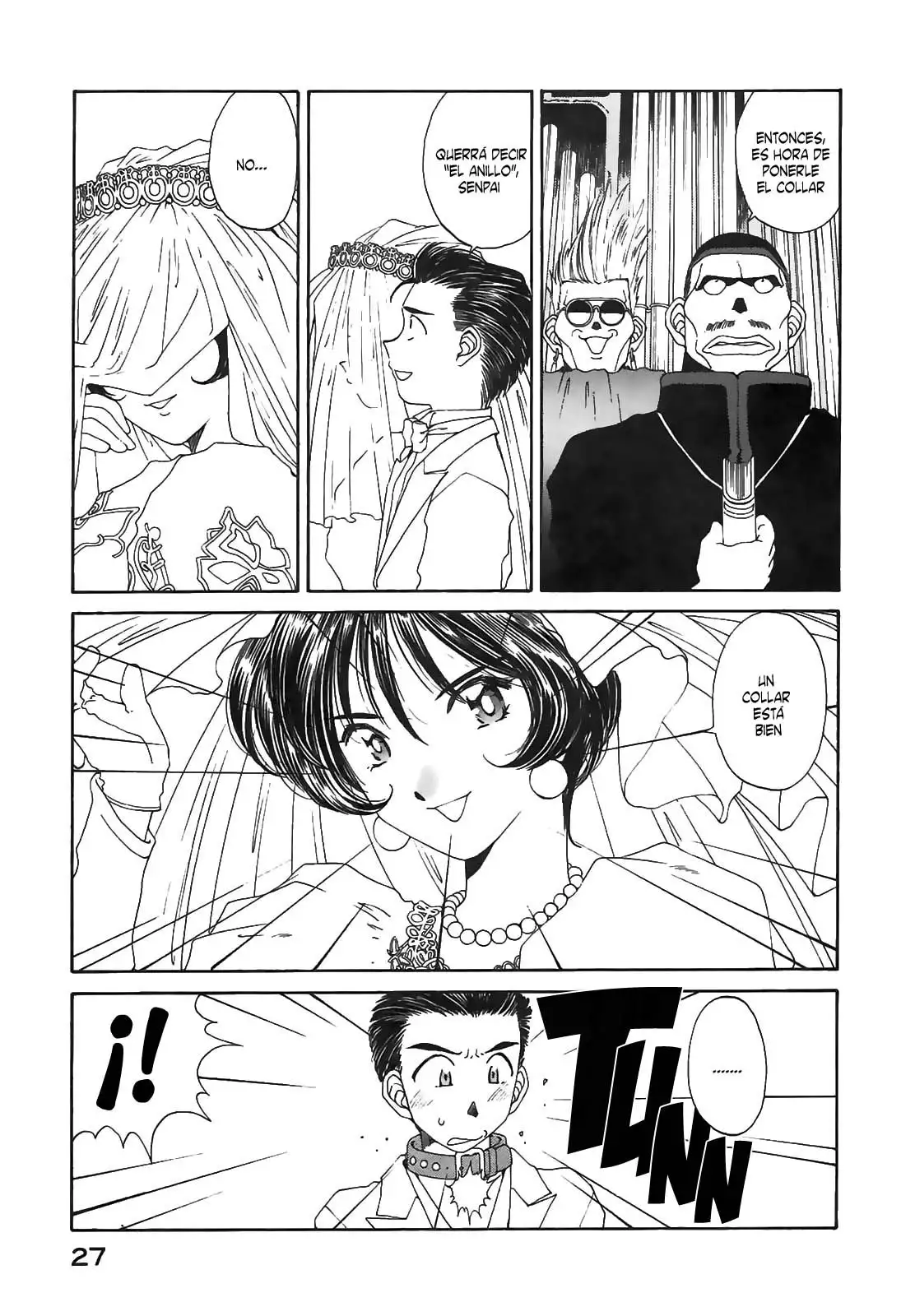 Aa! Megami-sama! capítulo 91, página 27