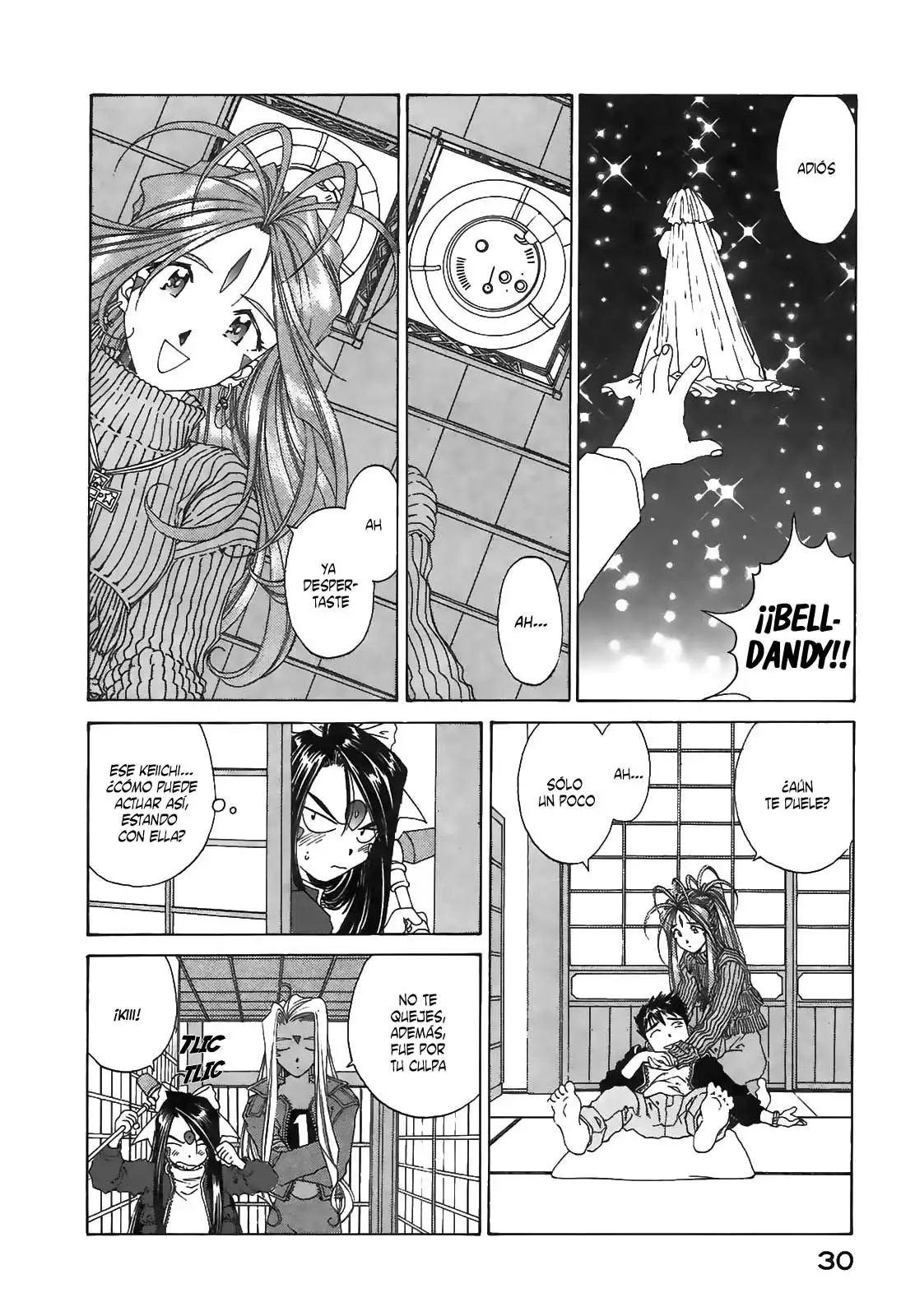 Aa! Megami-sama! capítulo 91, página 30