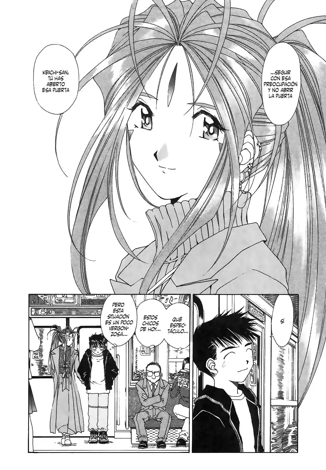 Aa! Megami-sama! capítulo 91, página 34
