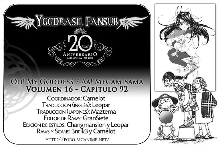 Aa! Megami-sama! capítulo 92, página 2
