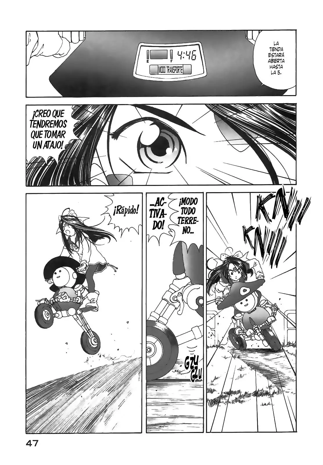 Aa! Megami-sama! capítulo 92, página 5