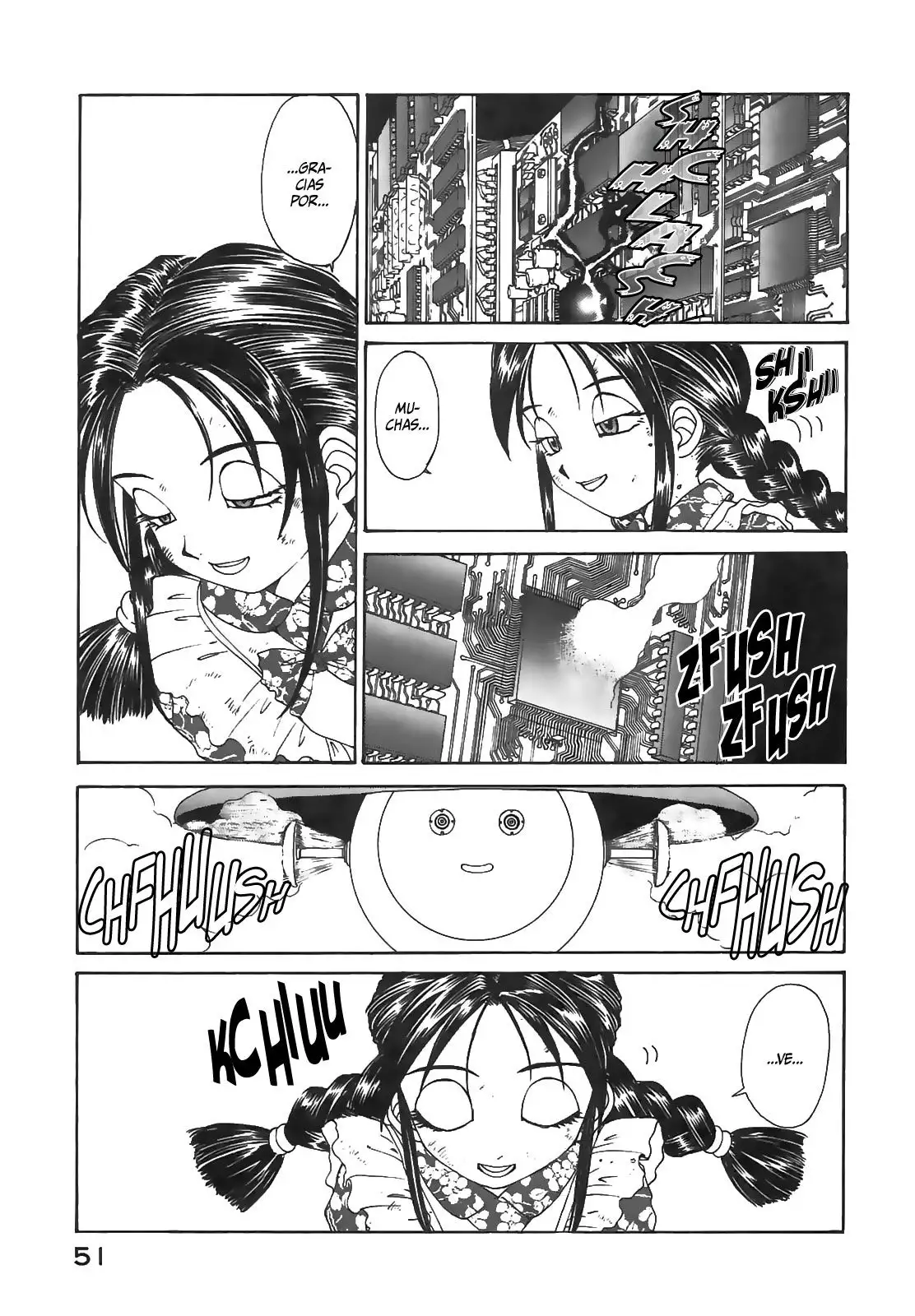 Aa! Megami-sama! capítulo 92, página 9