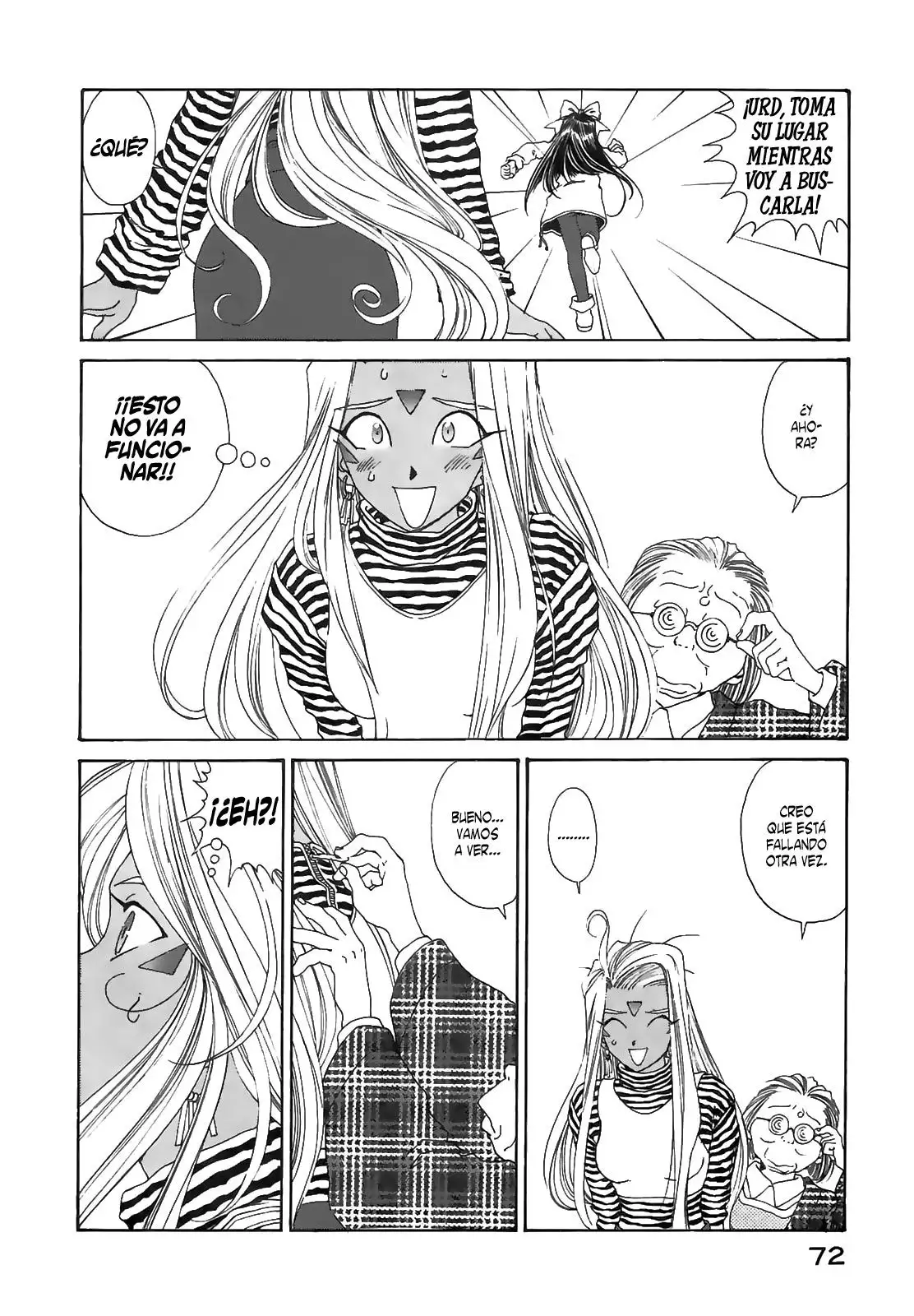 Aa! Megami-sama! capítulo 92, página 30