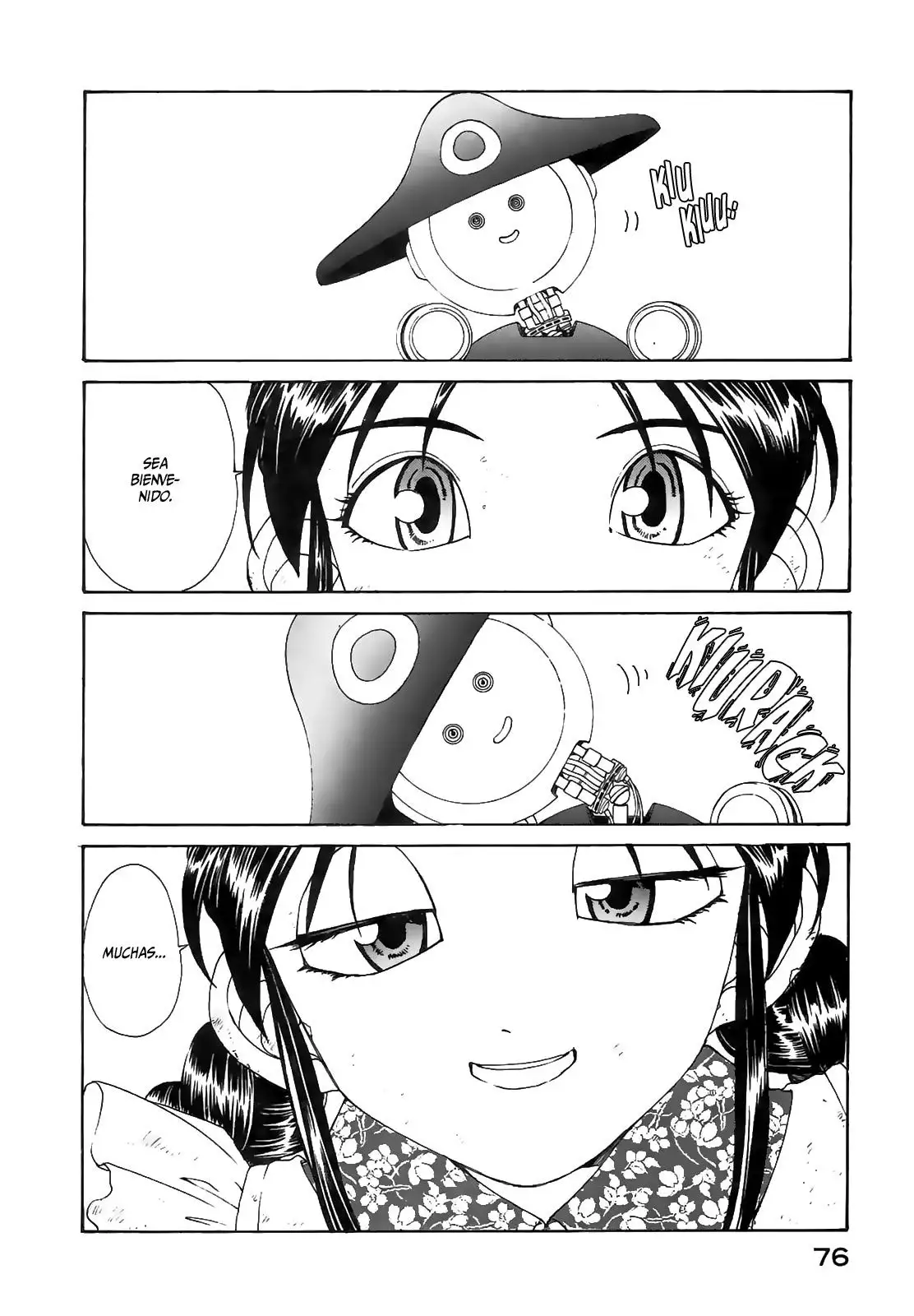 Aa! Megami-sama! capítulo 92, página 34