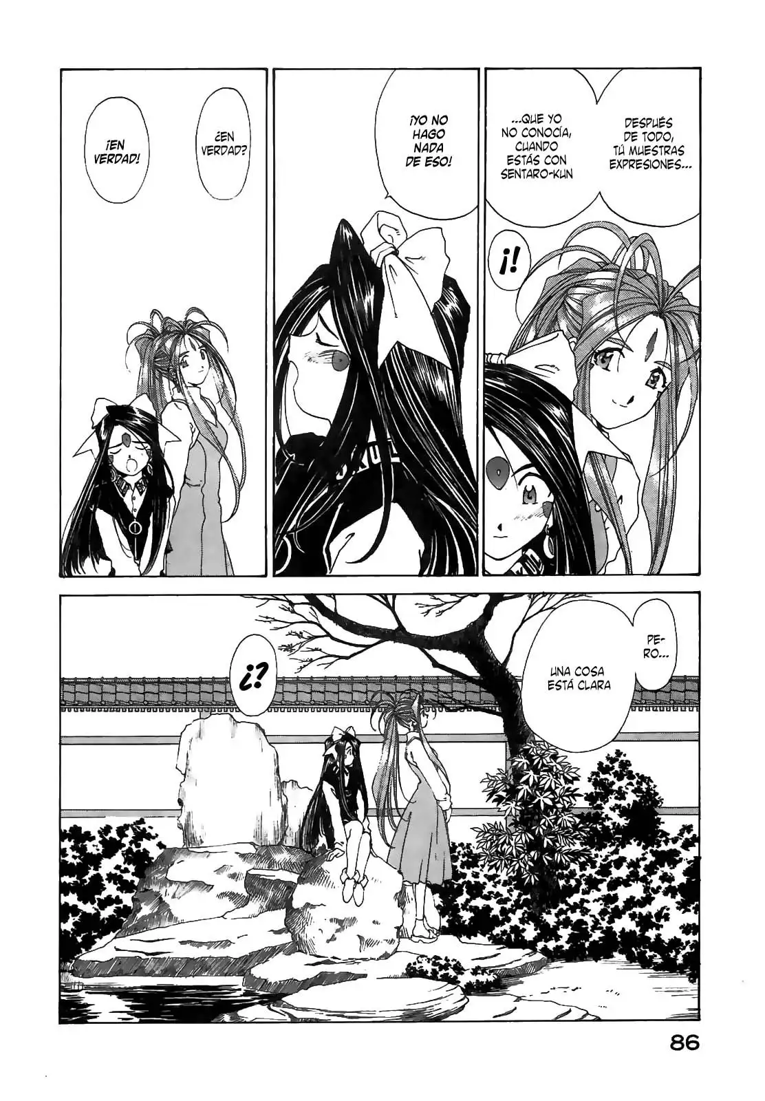 Aa! Megami-sama! capítulo 93, página 9