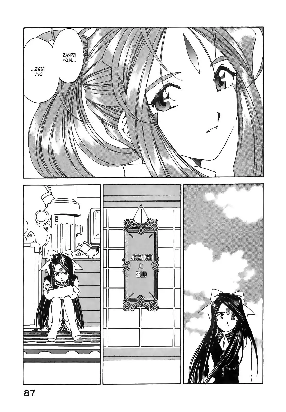 Aa! Megami-sama! capítulo 93, página 10