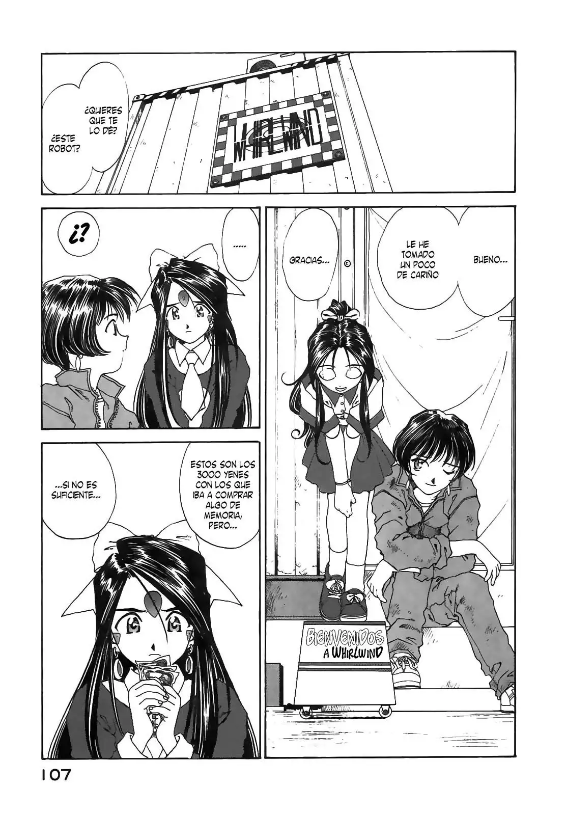 Aa! Megami-sama! capítulo 93, página 30