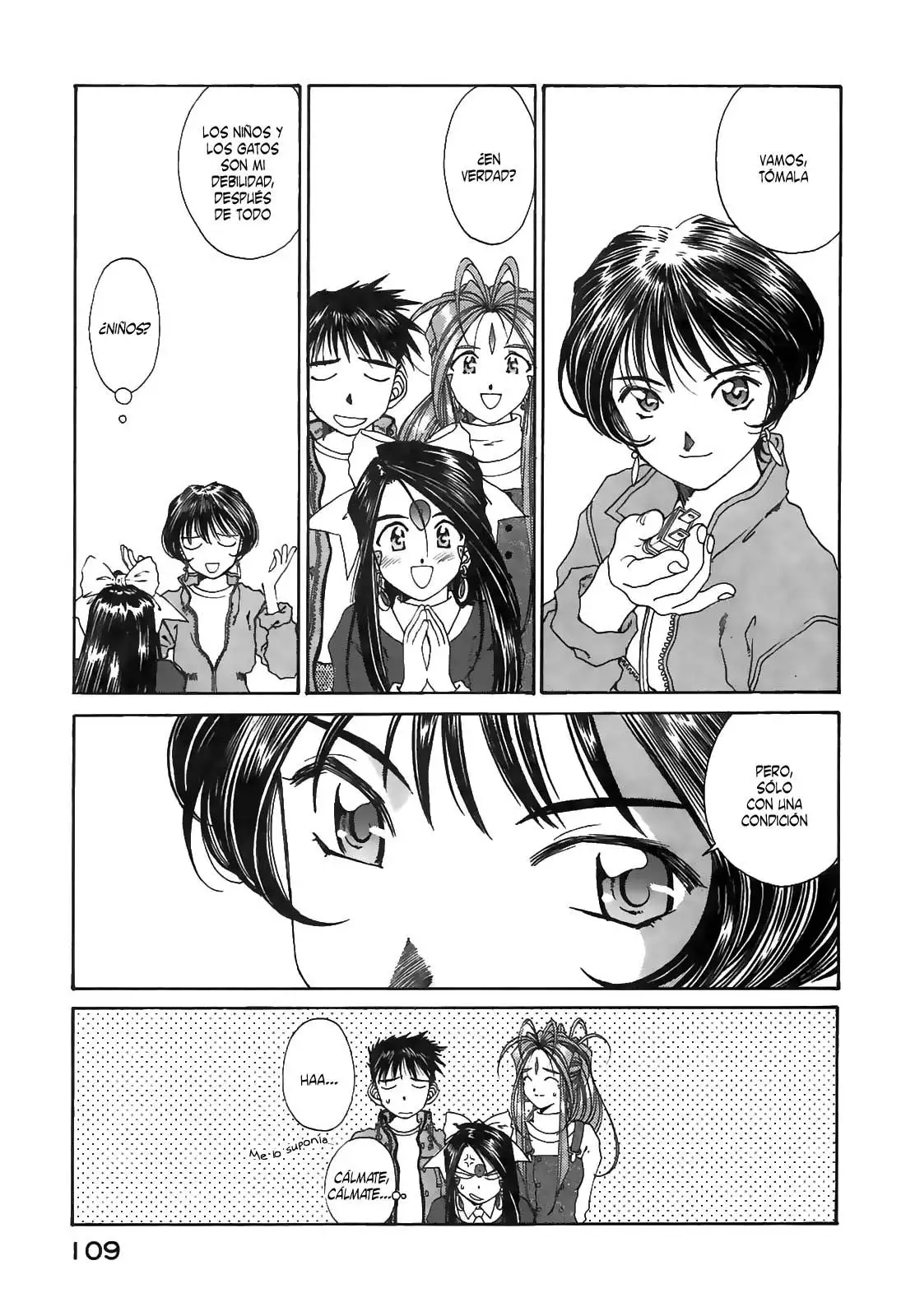 Aa! Megami-sama! capítulo 93, página 32