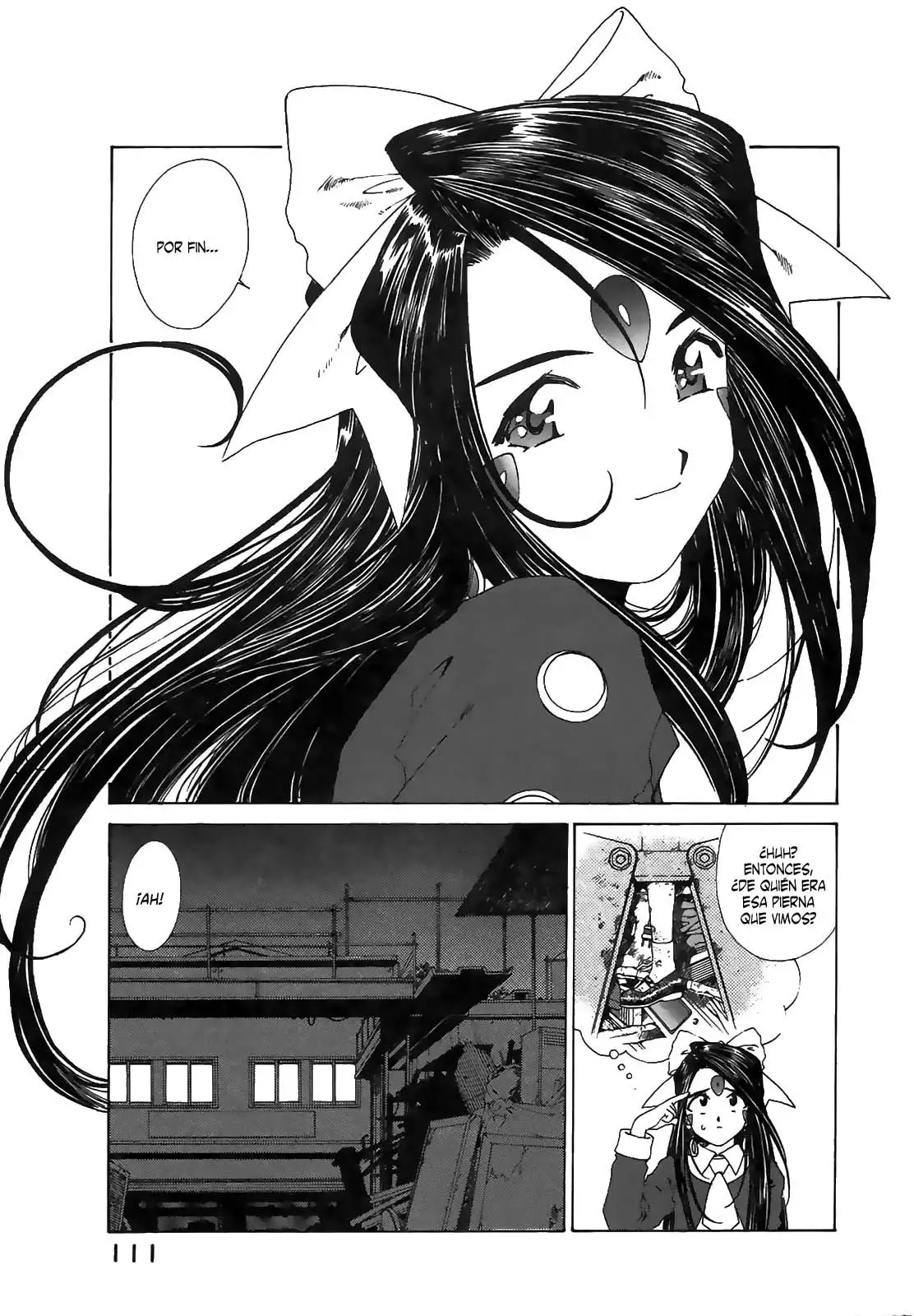 Aa! Megami-sama! capítulo 93, página 34