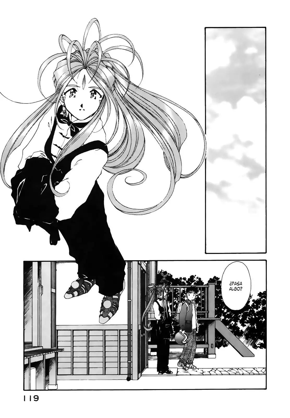 Aa! Megami-sama! capítulo 94, página 9