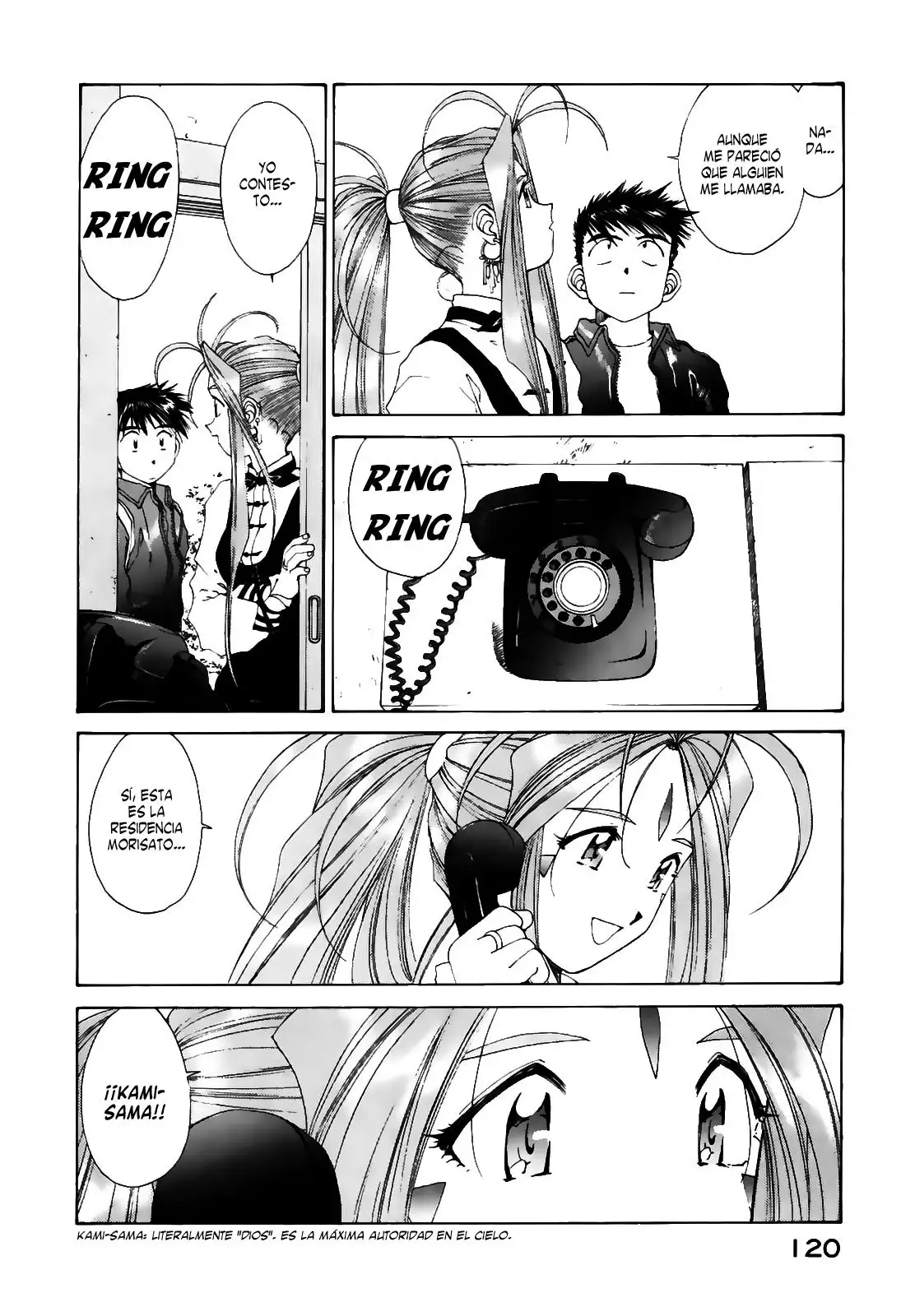 Aa! Megami-sama! capítulo 94, página 10
