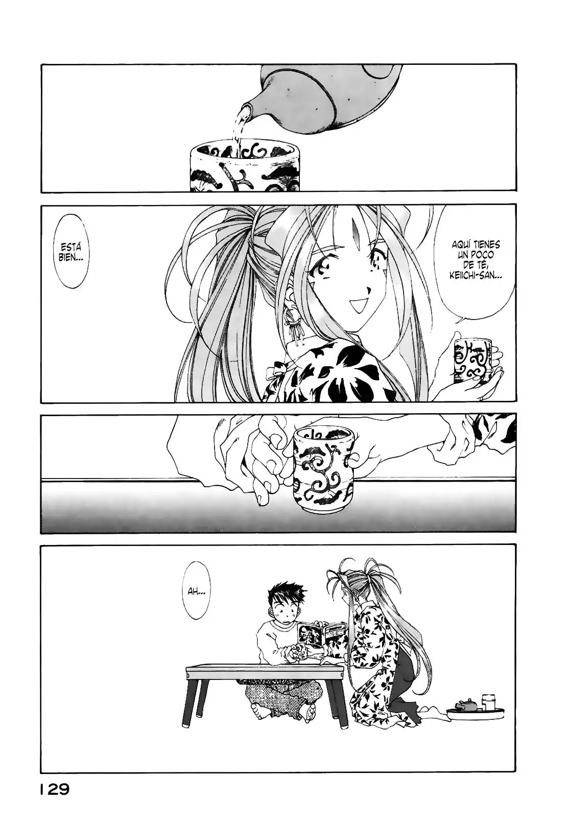 Aa! Megami-sama! capítulo 94, página 19