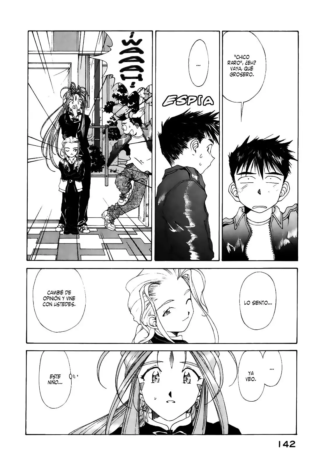 Aa! Megami-sama! capítulo 94, página 32