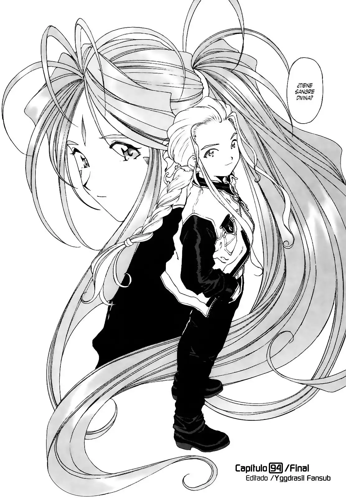 Aa! Megami-sama! capítulo 94, página 33