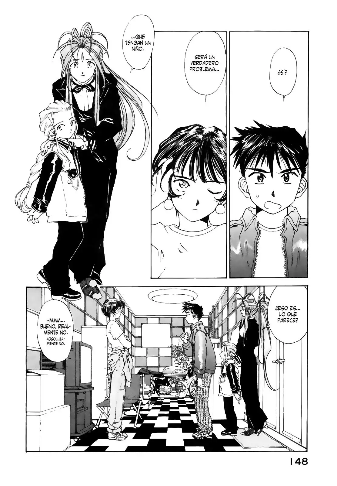 Aa! Megami-sama! capítulo 95, página 6