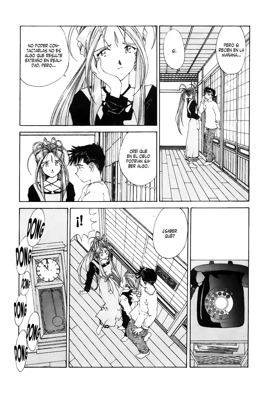 Aa! Megami-sama! capítulo 95, página 28