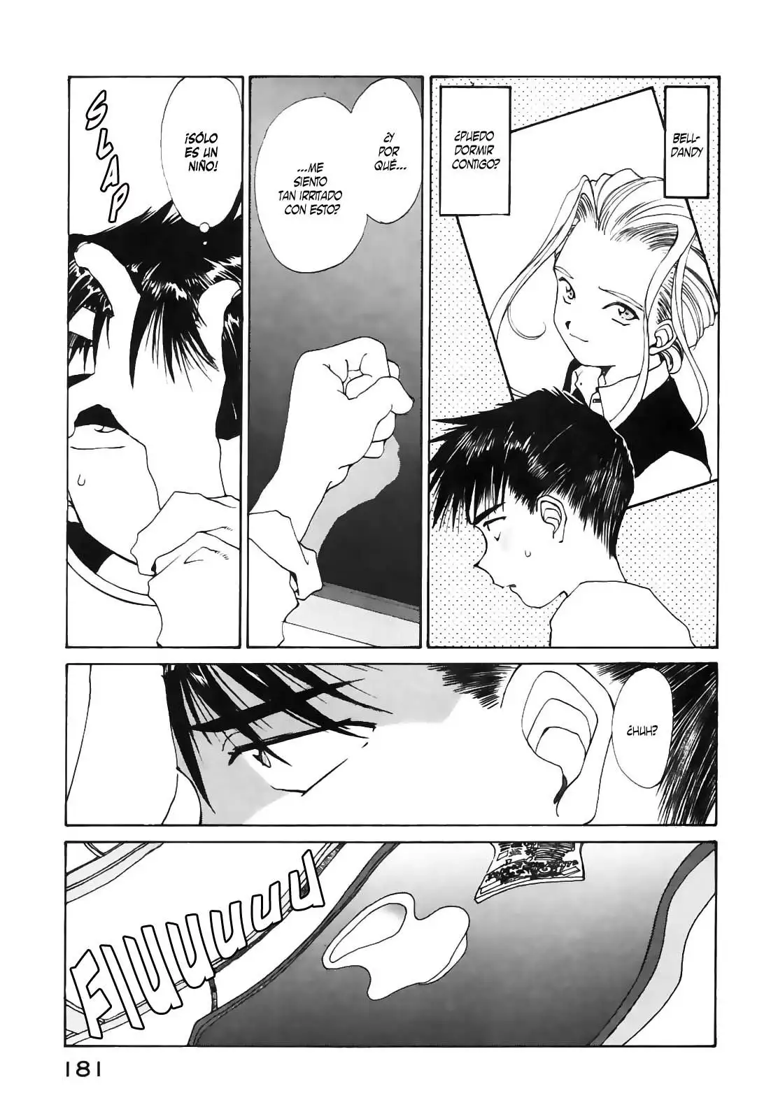 Aa! Megami-sama! capítulo 96, página 9
