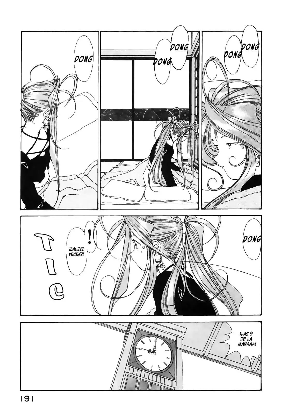 Aa! Megami-sama! capítulo 96, página 19