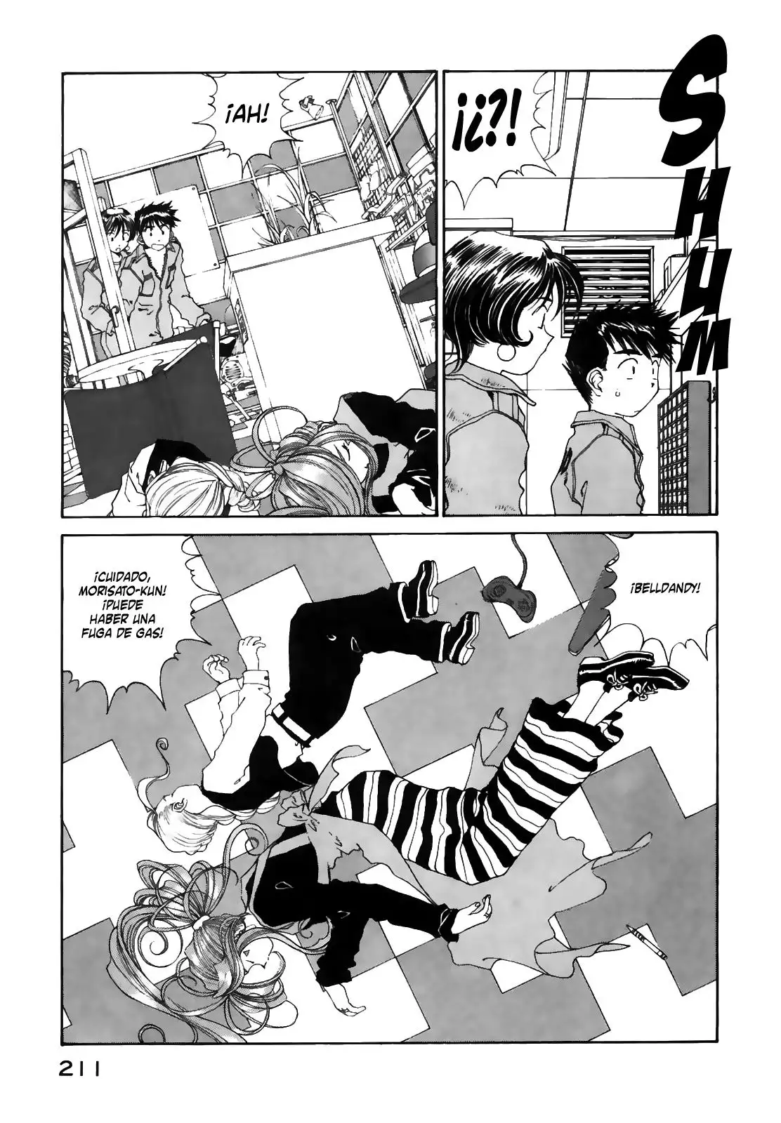 Aa! Megami-sama! capítulo 97, página 7