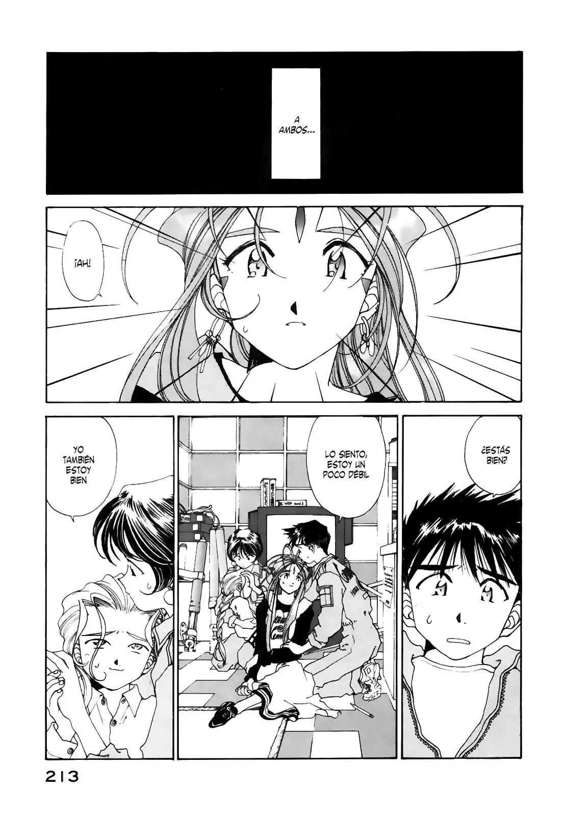 Aa! Megami-sama! capítulo 97, página 9