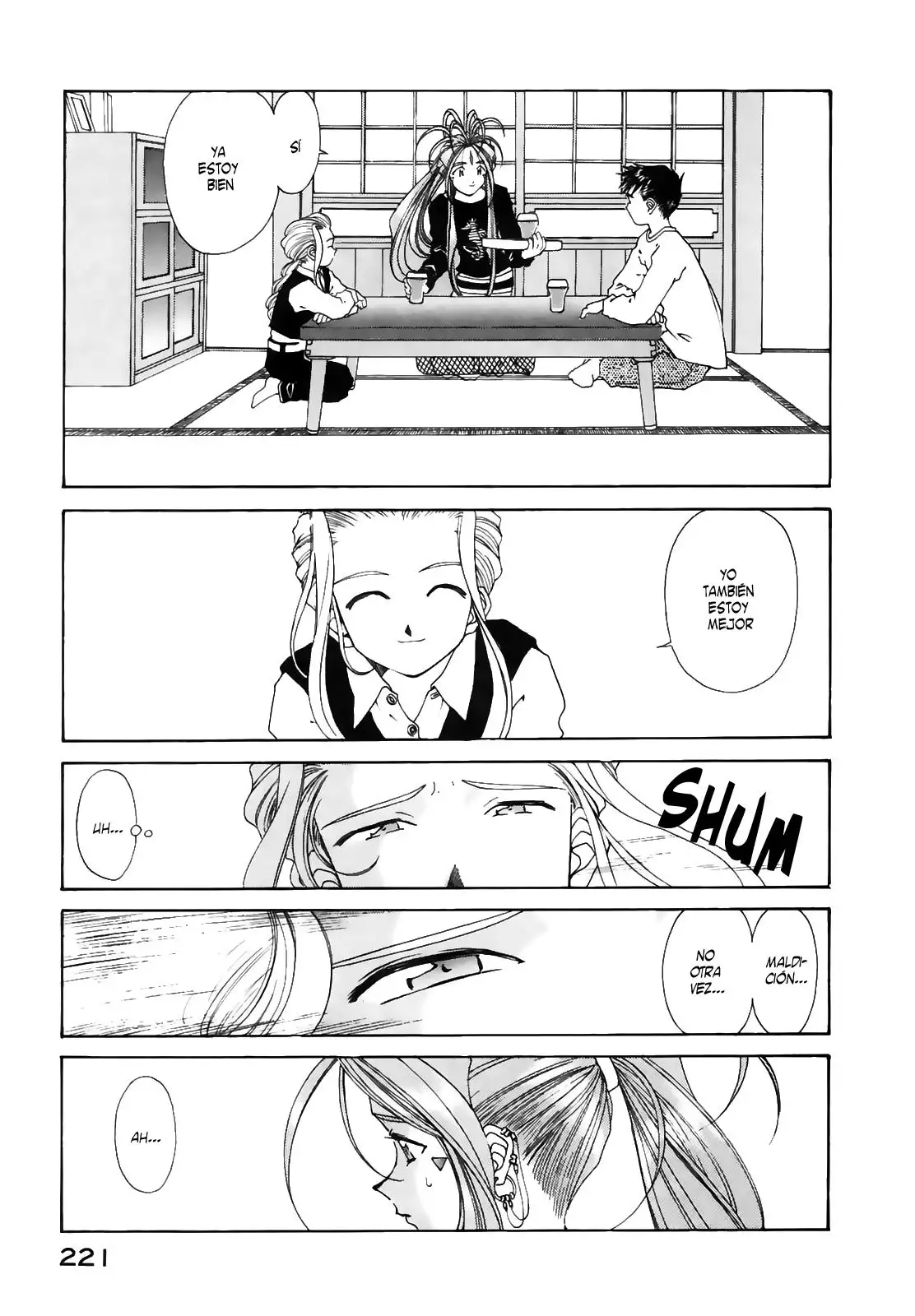 Aa! Megami-sama! capítulo 97, página 17