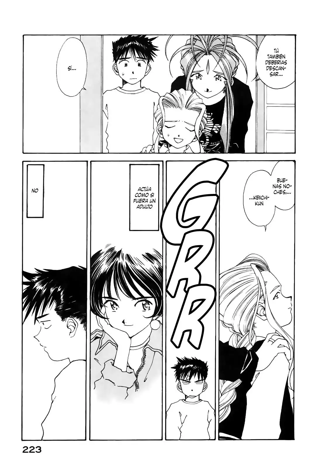 Aa! Megami-sama! capítulo 97, página 19