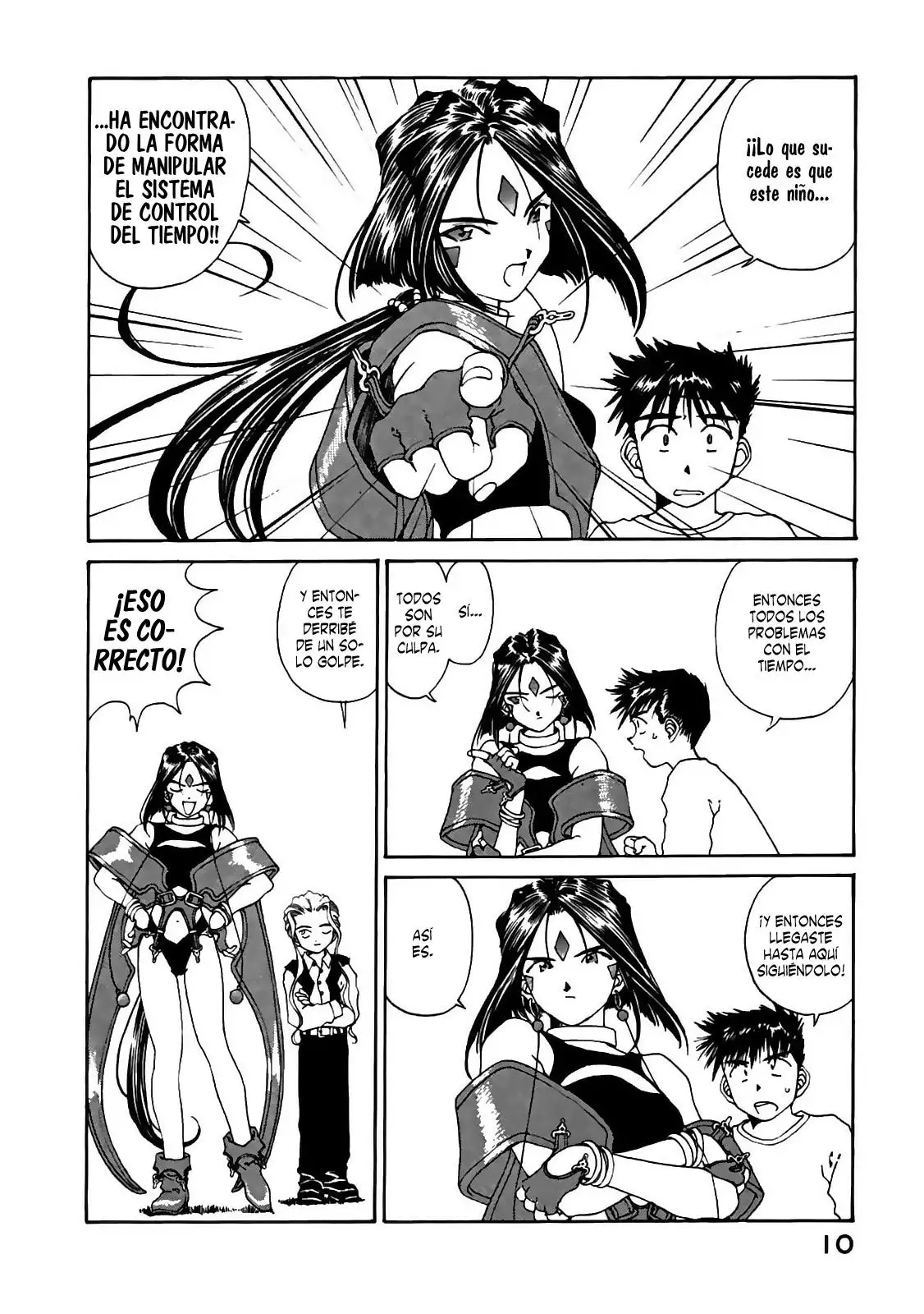 Aa! Megami-sama! capítulo 98, página 9