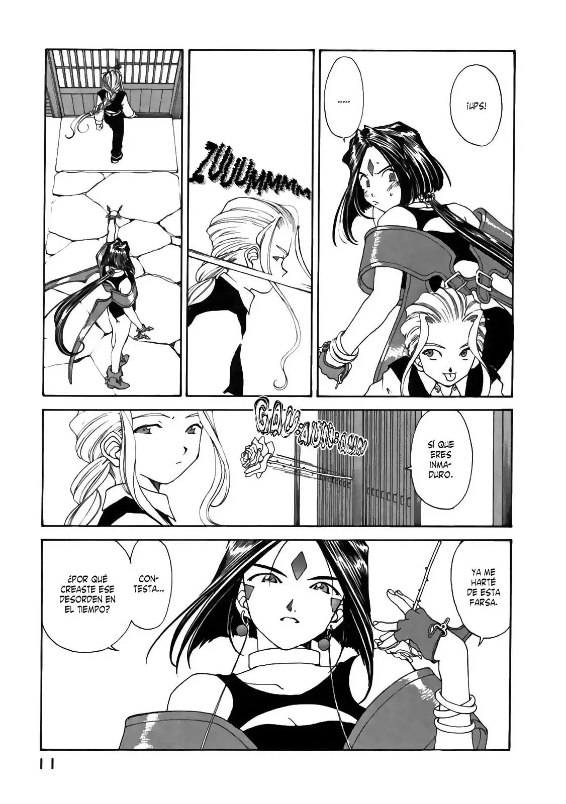 Aa! Megami-sama! capítulo 98, página 10