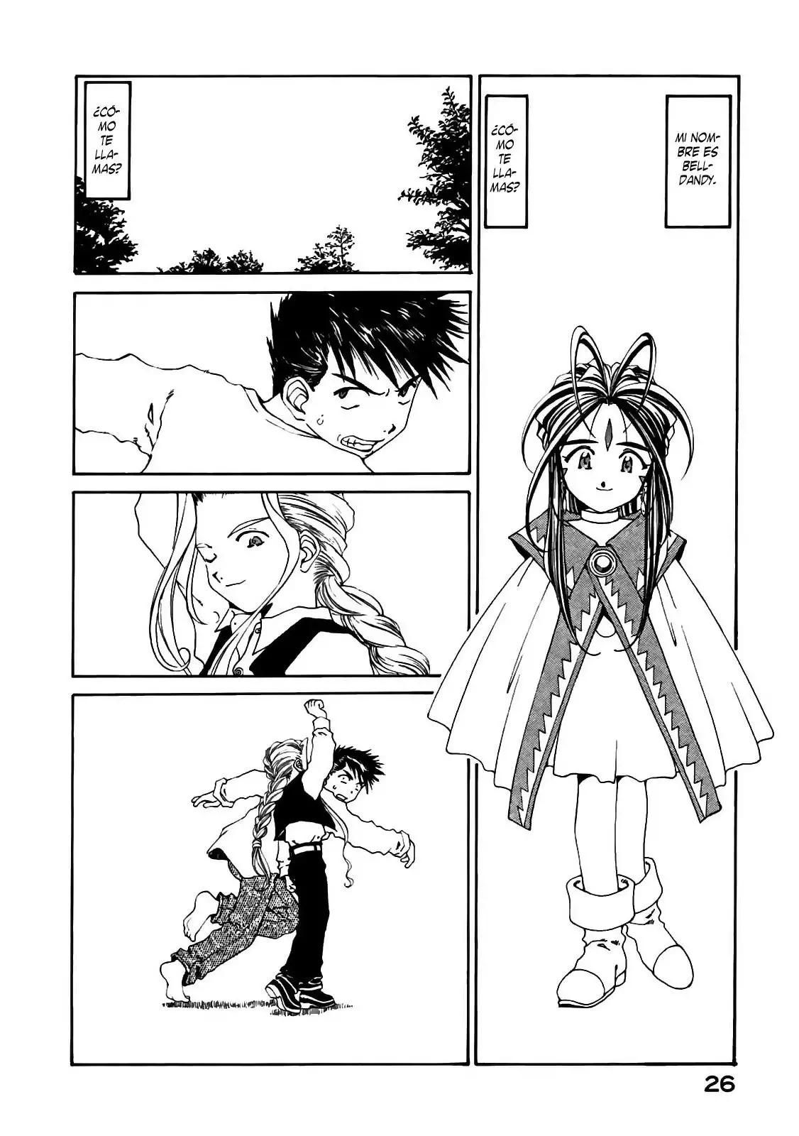 Aa! Megami-sama! capítulo 98, página 25