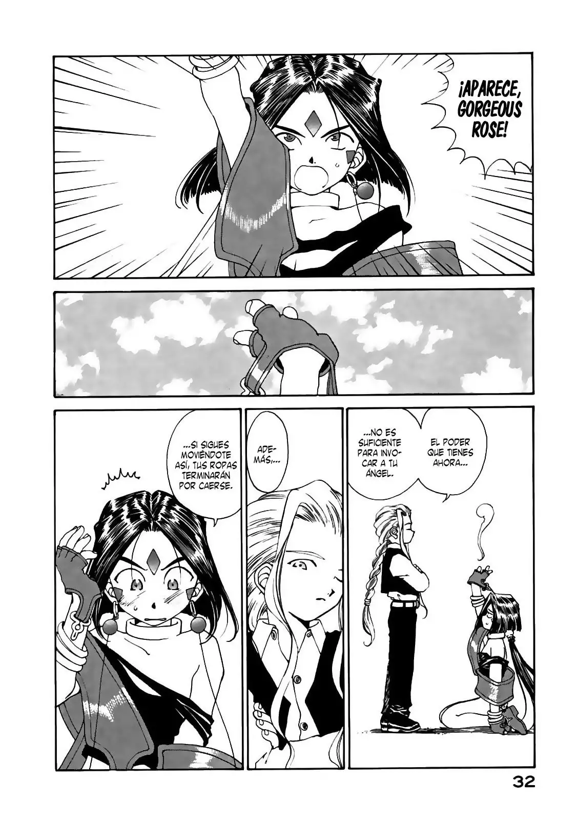 Aa! Megami-sama! capítulo 98, página 31