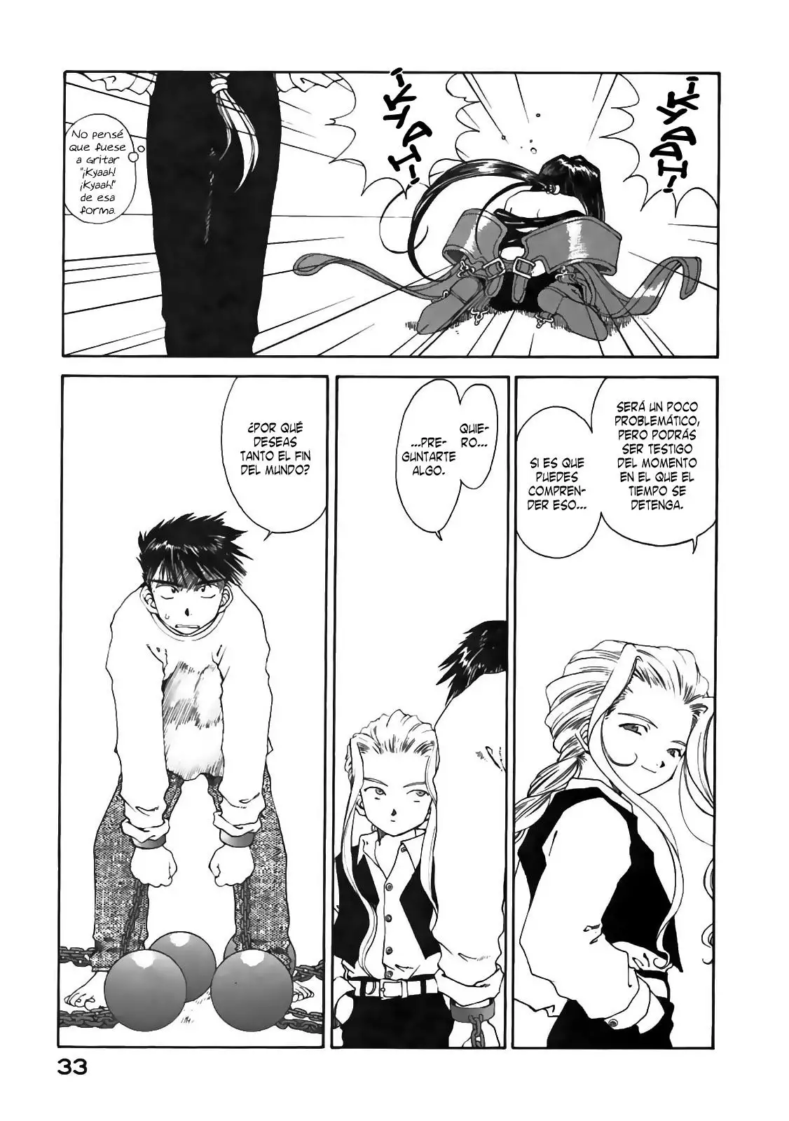 Aa! Megami-sama! capítulo 98, página 32