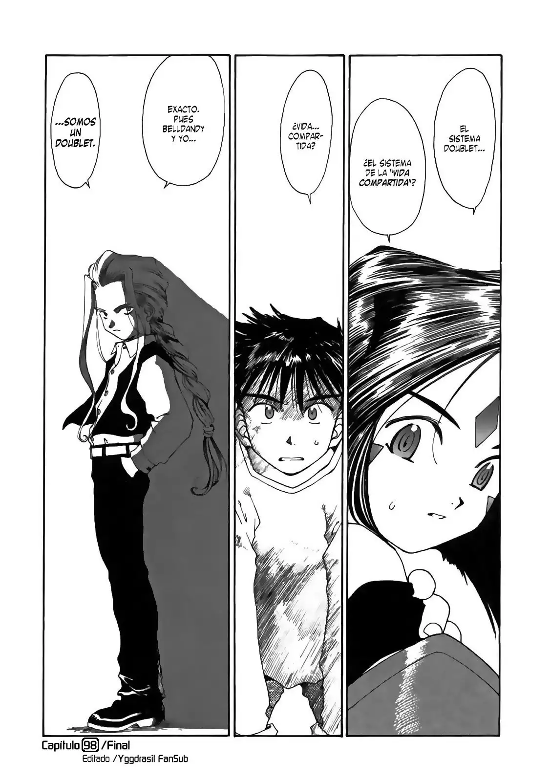Aa! Megami-sama! capítulo 98, página 34