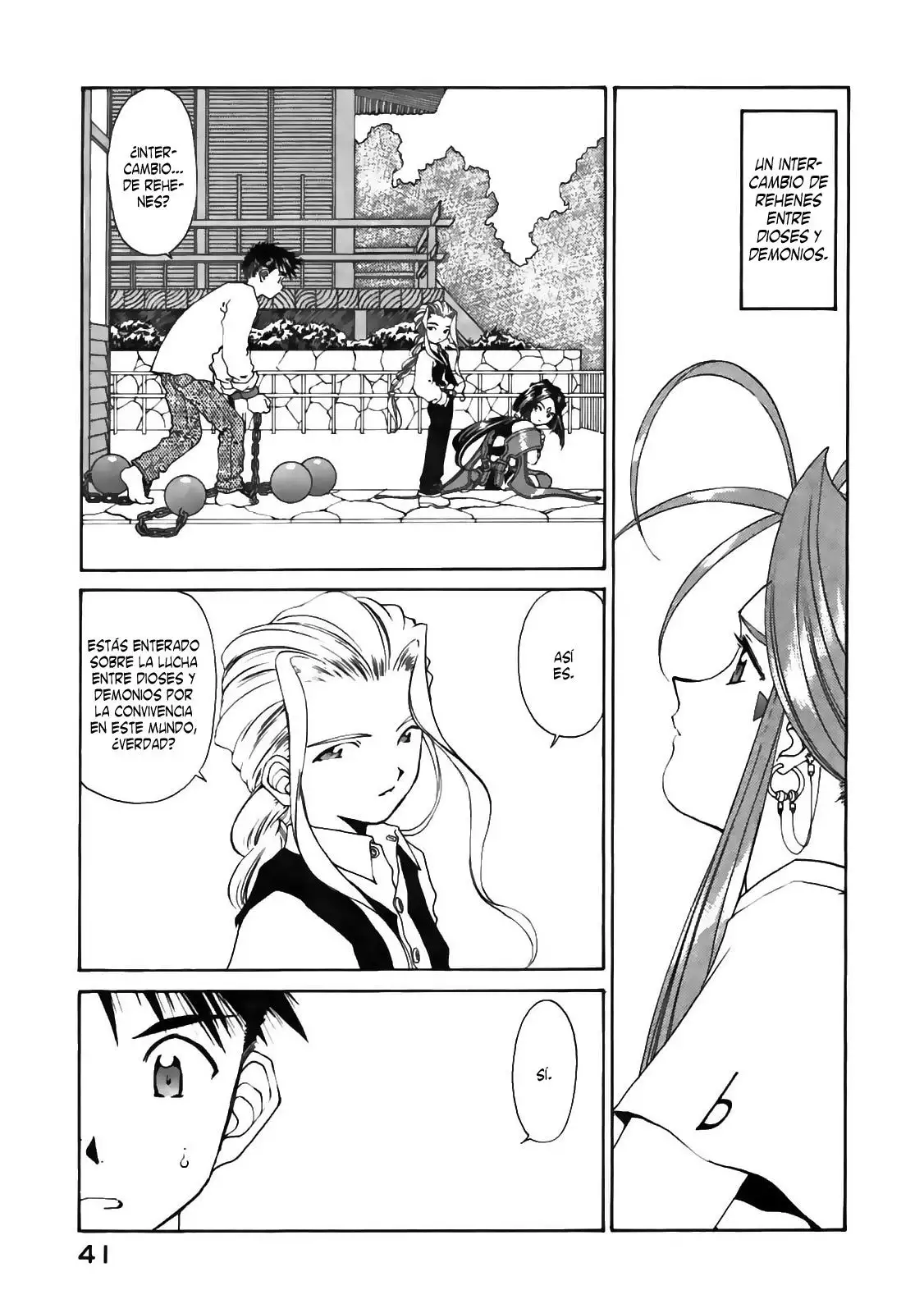 Aa! Megami-sama! capítulo 99, página 7