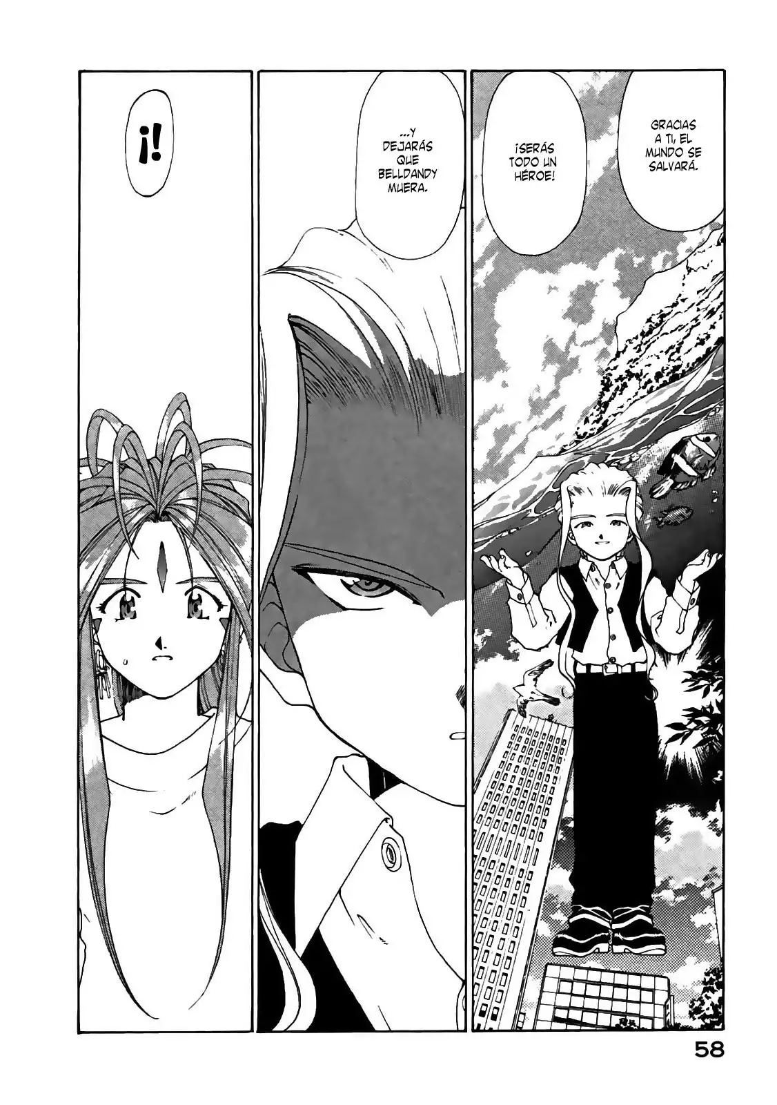 Aa! Megami-sama! capítulo 99, página 24