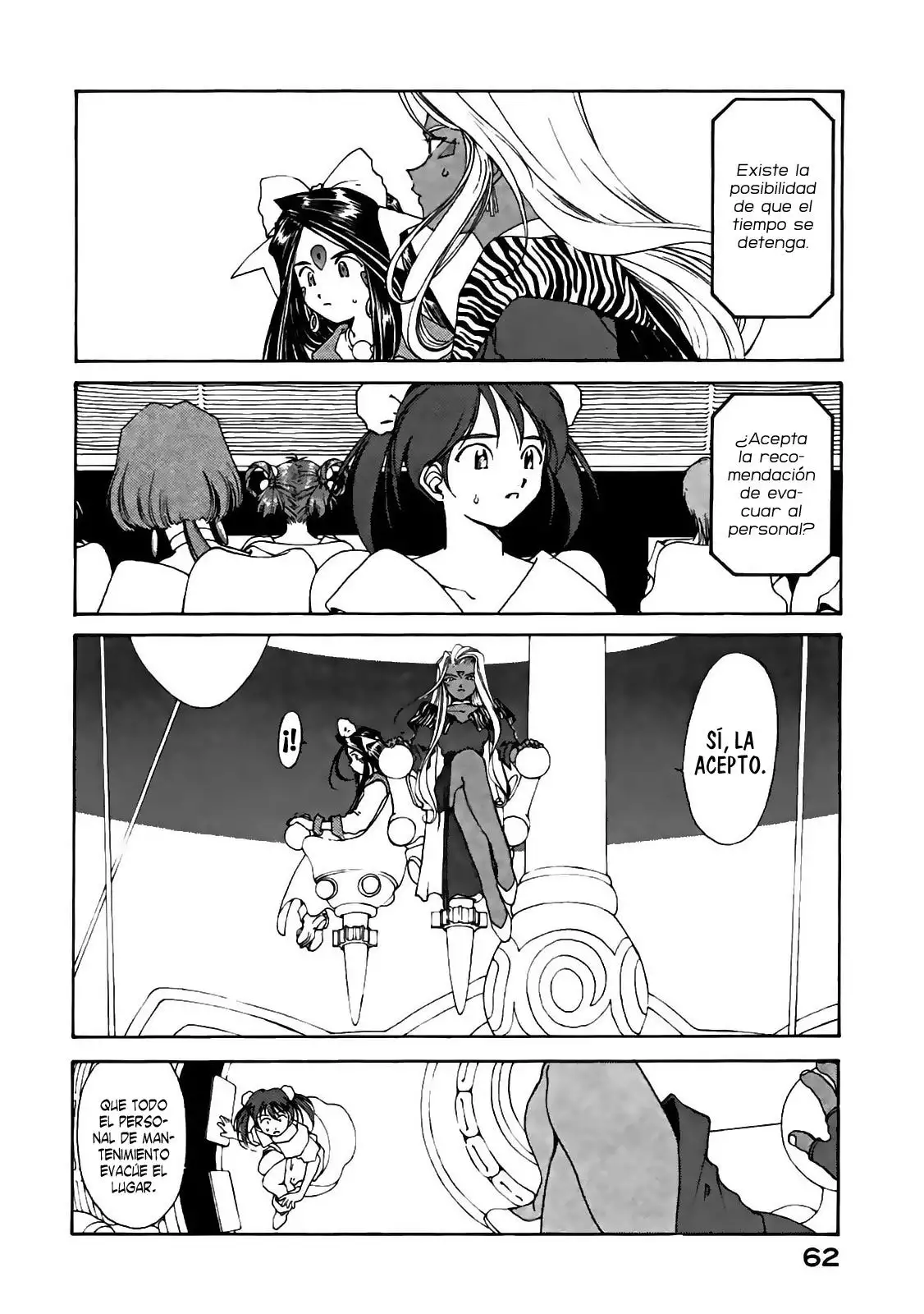 Aa! Megami-sama! capítulo 99, página 28