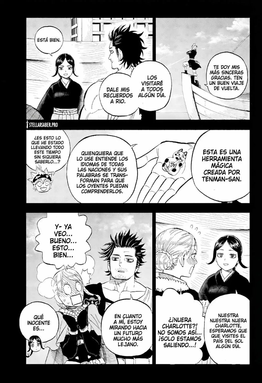 Black Clover capítulo 392, página 5